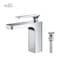 Kibi Infinity Single Handle Bathroom Vanity Sink Faucet with Pop Up Drain C-KBF1006CH-KPW100CH - alternate 1